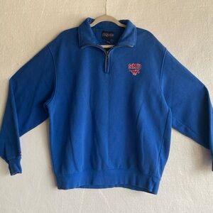 Jansport Blue Zip-Up Sweater